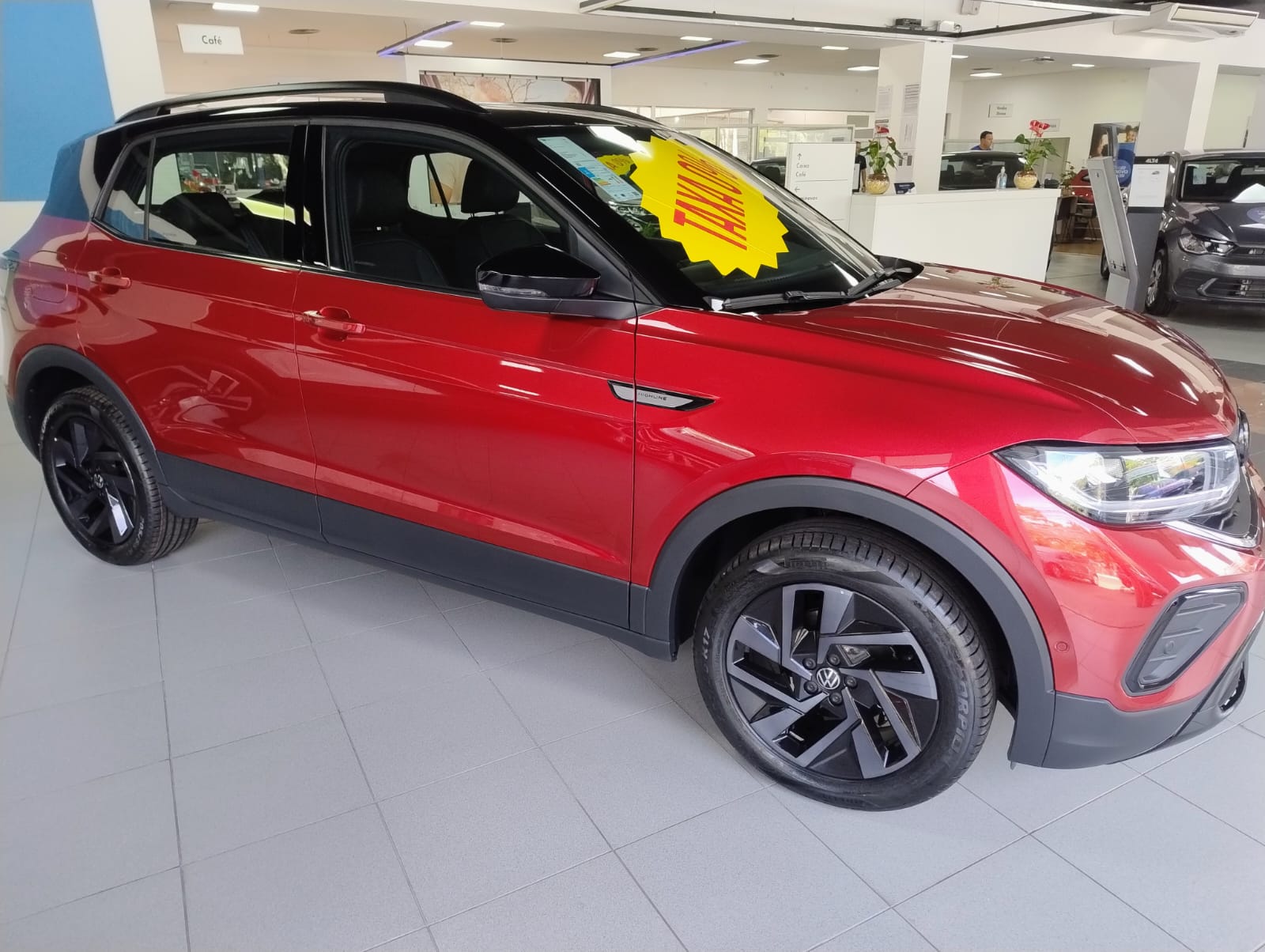 ilustração do Novo T-Cross